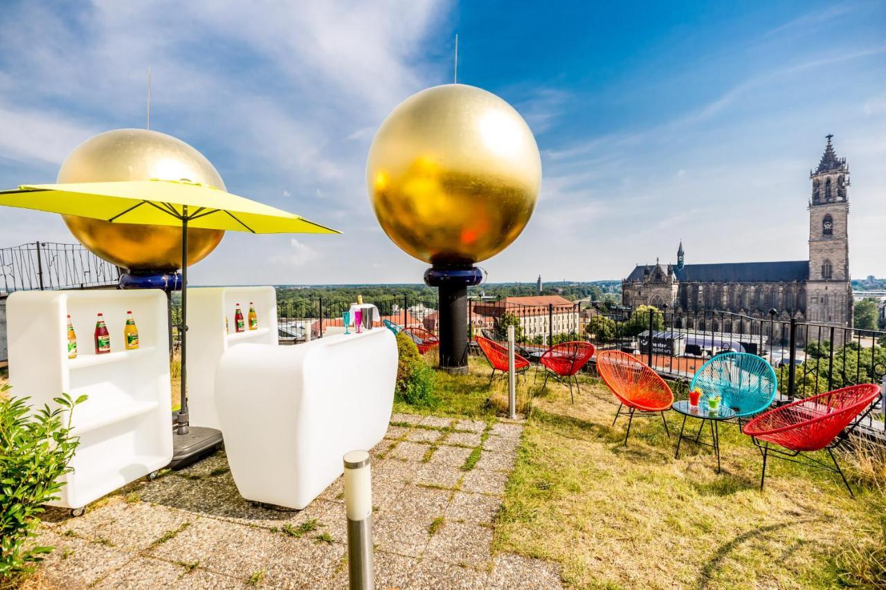 Aparthotel Magdeburg Dış mekan fotoğraf