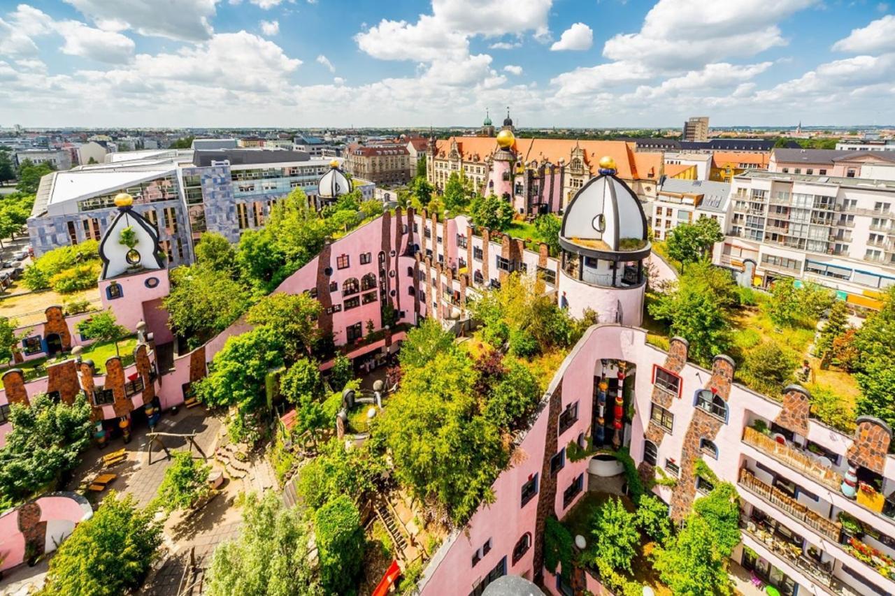 Aparthotel Magdeburg Dış mekan fotoğraf